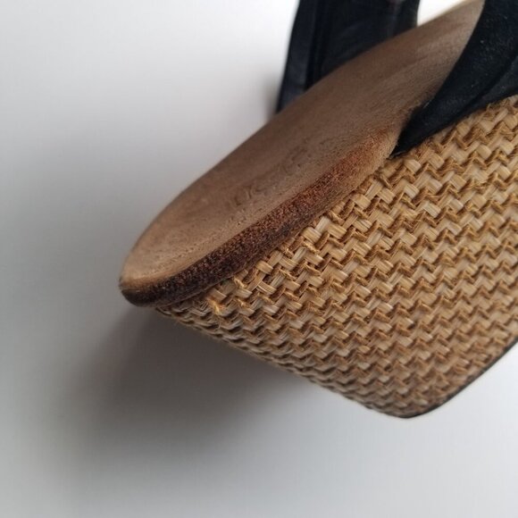 UGG Australia Zamora Wedge Platform Women's Sandals Sz 8 - Picture 6 of 15